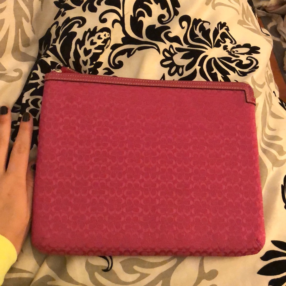 Coach iPad holder